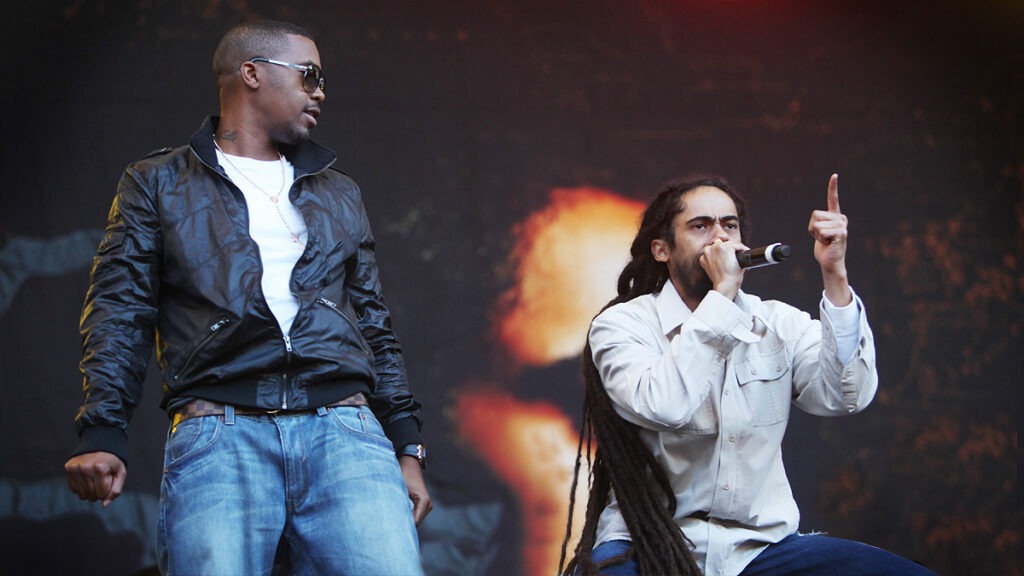 Damian Marley live mit Nas