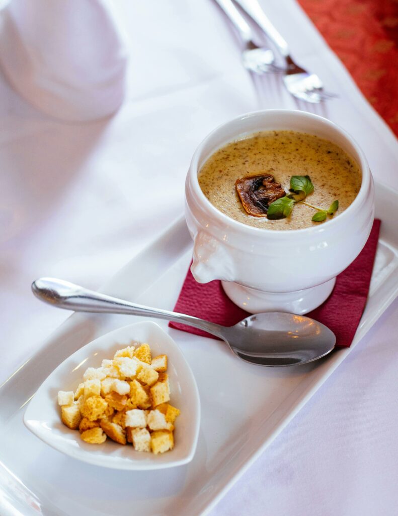 Cremige Suppe