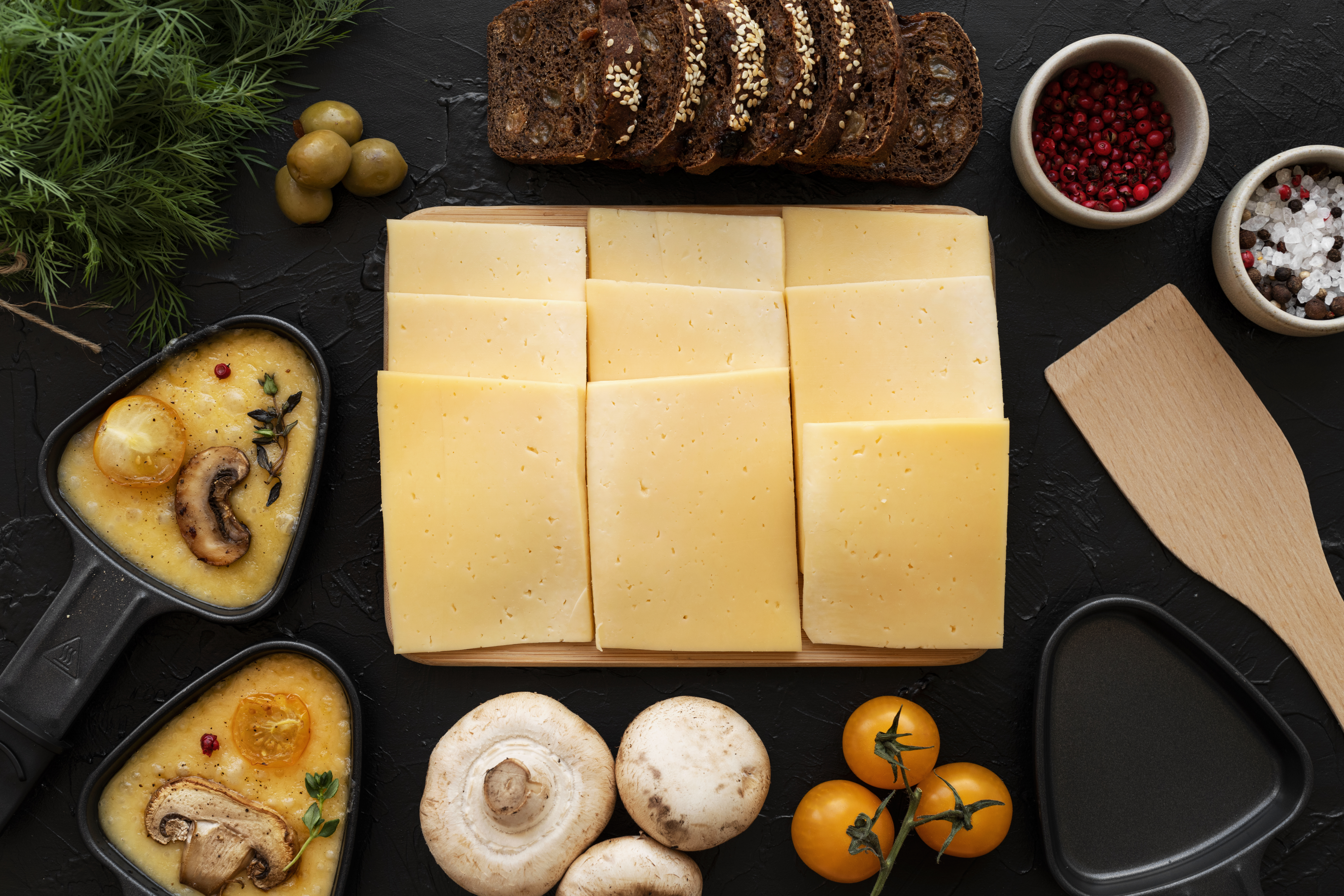 Raclette Käse Menge