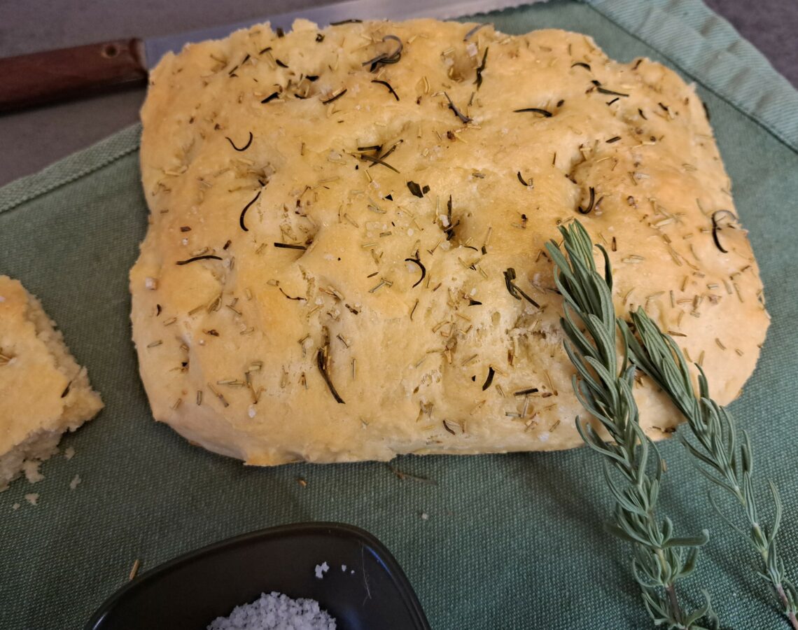 Focaccia mit Rosmarin2