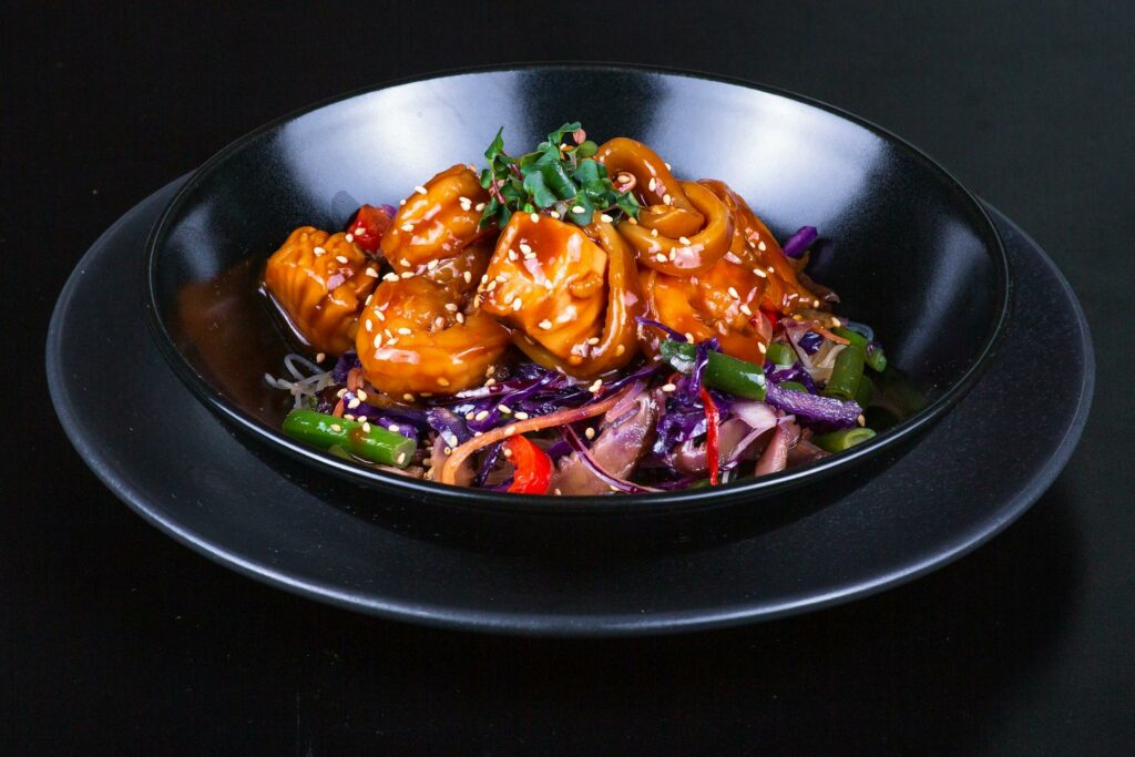 Schweinefleisch süß-sauer