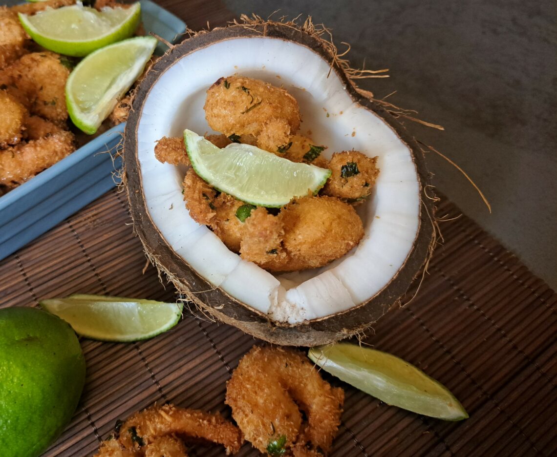 Jamaika-Kokos-Garnelen