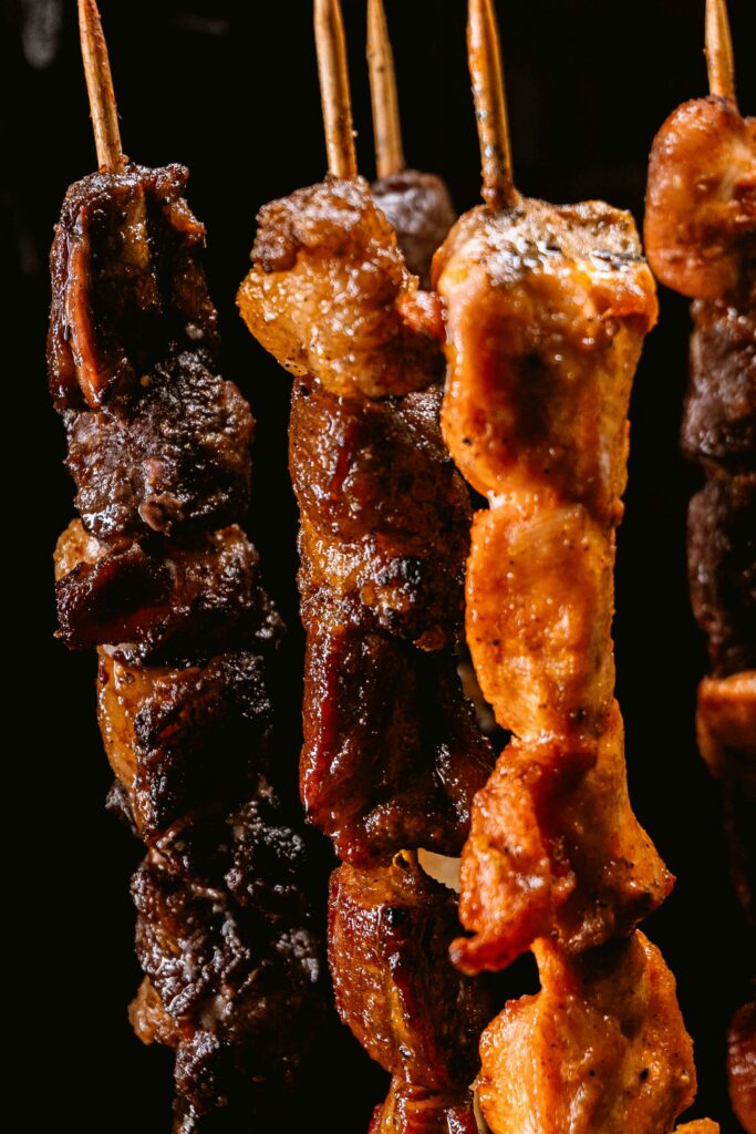 Satay Hähnchenspieße