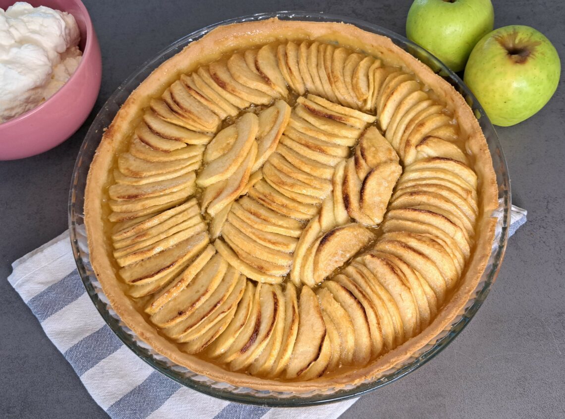 Französische Apfeltarte - Rezept