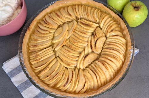 Französische Apfeltarte - Rezept