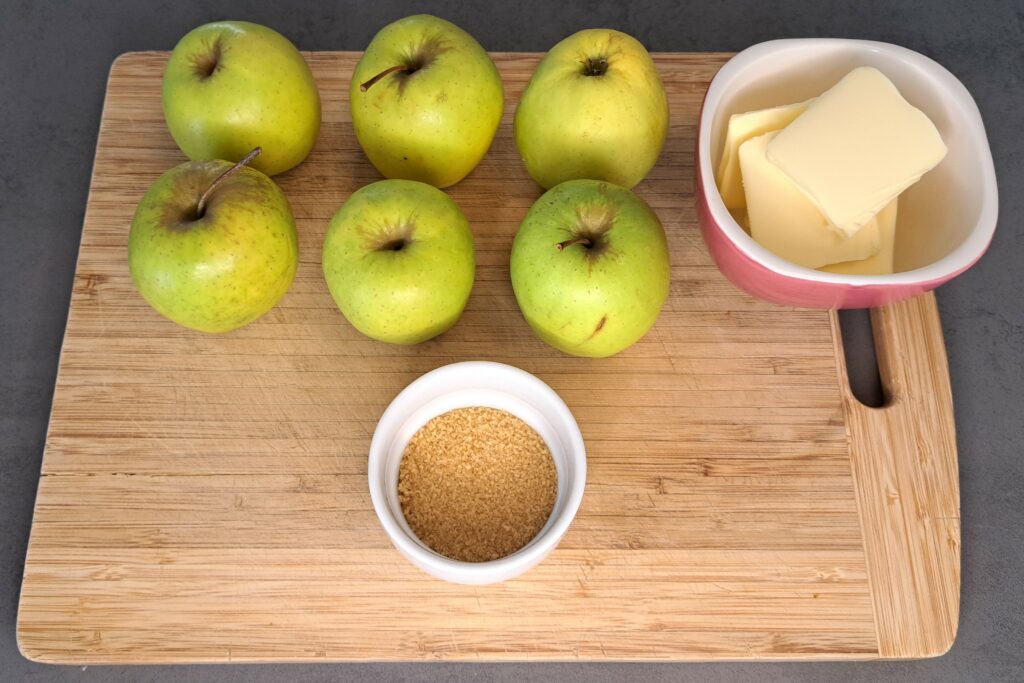 Französische Apfeltarte - Zutaten