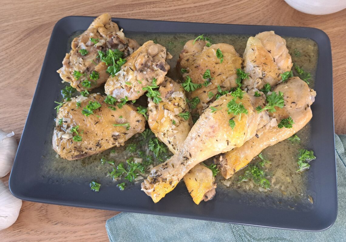 Pollo al Ajillo – Spanisches Knoblauchhuhn - Rezept