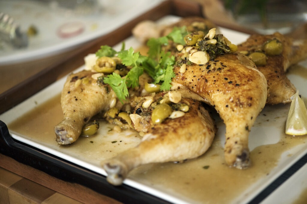 Spanisches Knoblauchhuhn