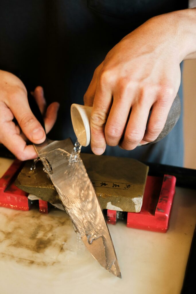 Japanische Messer pflegen