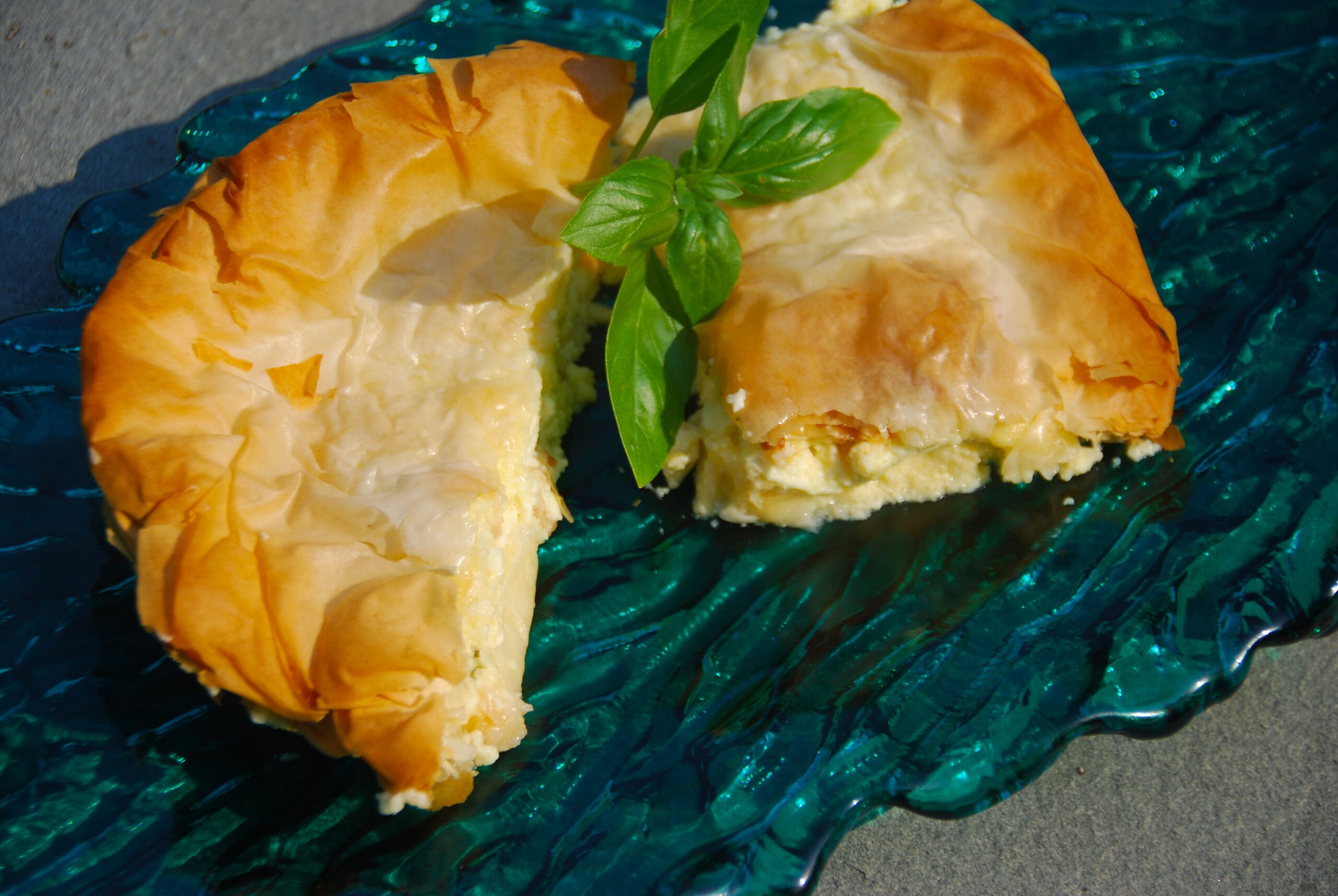 Tiropita als Vorspeise