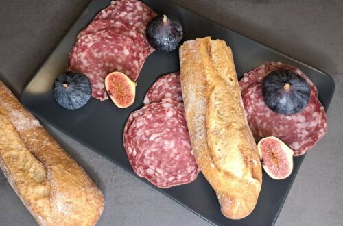 Salami con i fichi – Salami mit frischen Feigen - Rezept