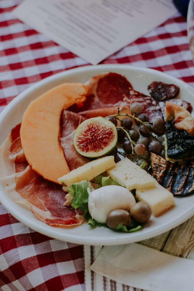 Melon mit Parmaschinken