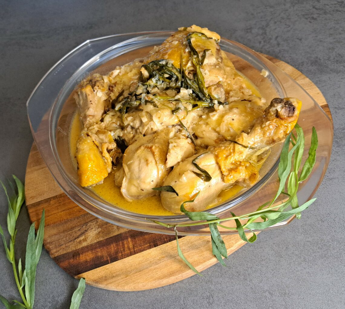 Poulet à l’estragon – Estragon-Huhn-Rezept
