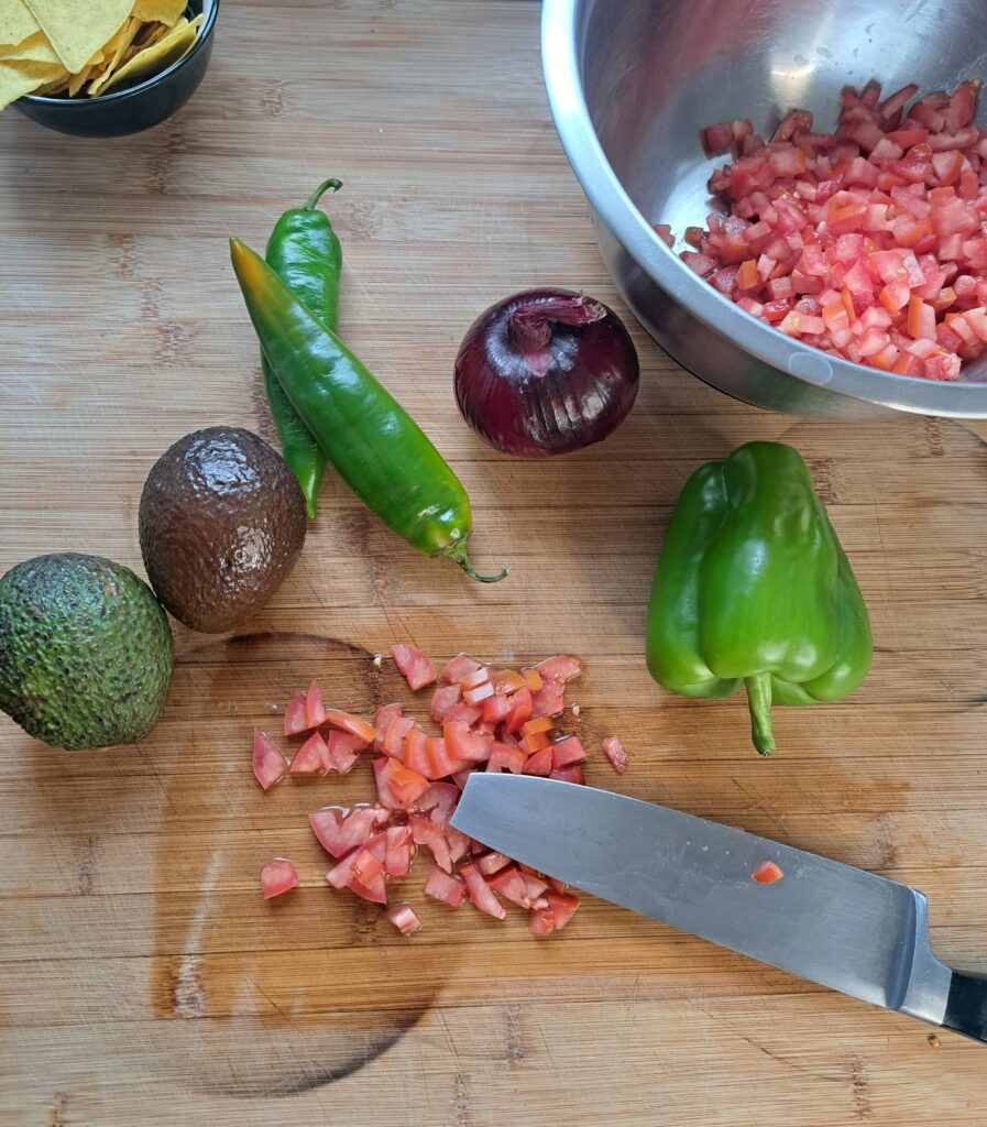 Texas Cowboy Caviar - Salat - Zubereitung1