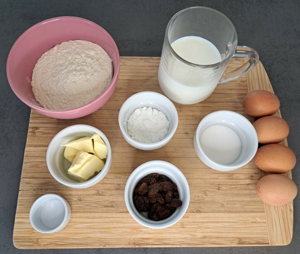 Kaiserschmarrn-Zutaten