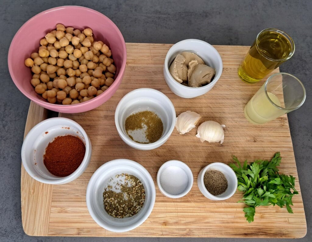 Msabbaha – Syrischer Hummus-Zutaten