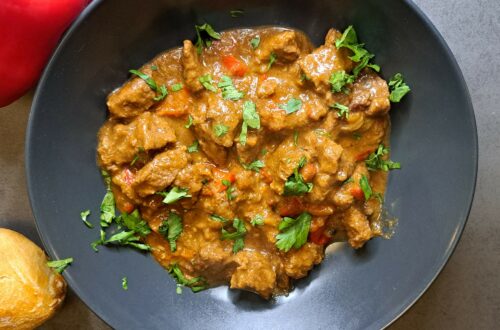 Gulasz wołowy – Polnisches Rindergulasch-Rezept