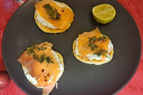 Blinis au Saumon Fumé – Französische Blinis mit Räucherlachs-Rezept