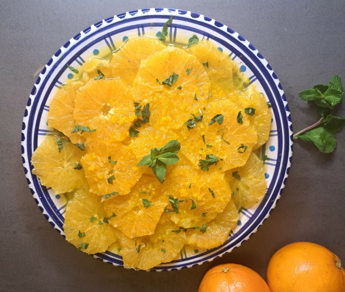 Marokkanischer Orangen-Zimt-Salat-Rezept