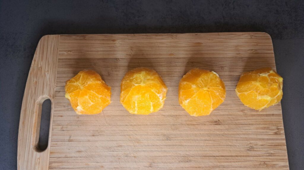 Marokkanischer Orangen-Zimt-Salat-Zubereitung