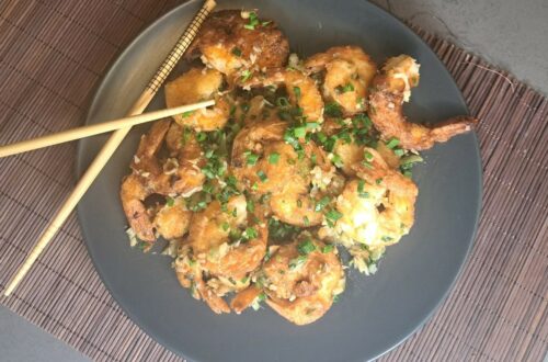 Taiwanese Gambas – Garnelen mit Knoblauch & Ingwer-rezept