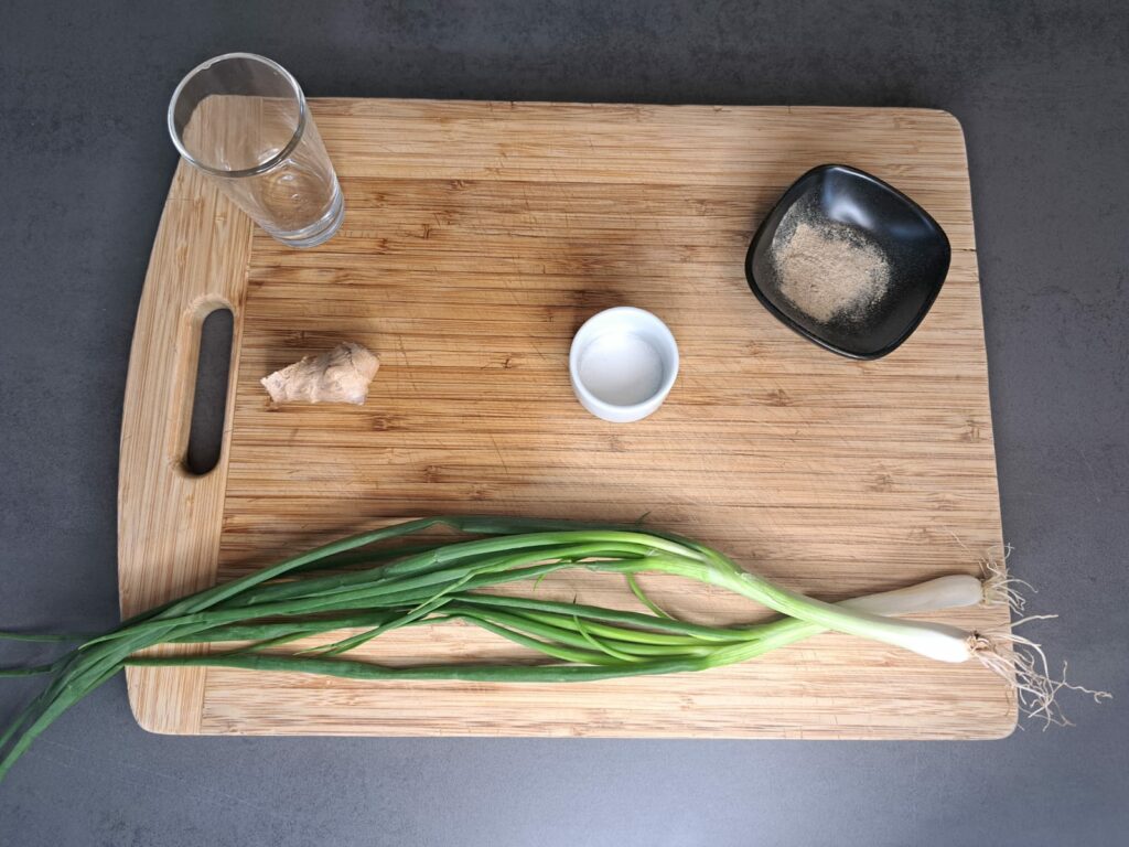 Taiwanese Gambas – Garnelen mit Knoblauch & Ingwer-zutaten2