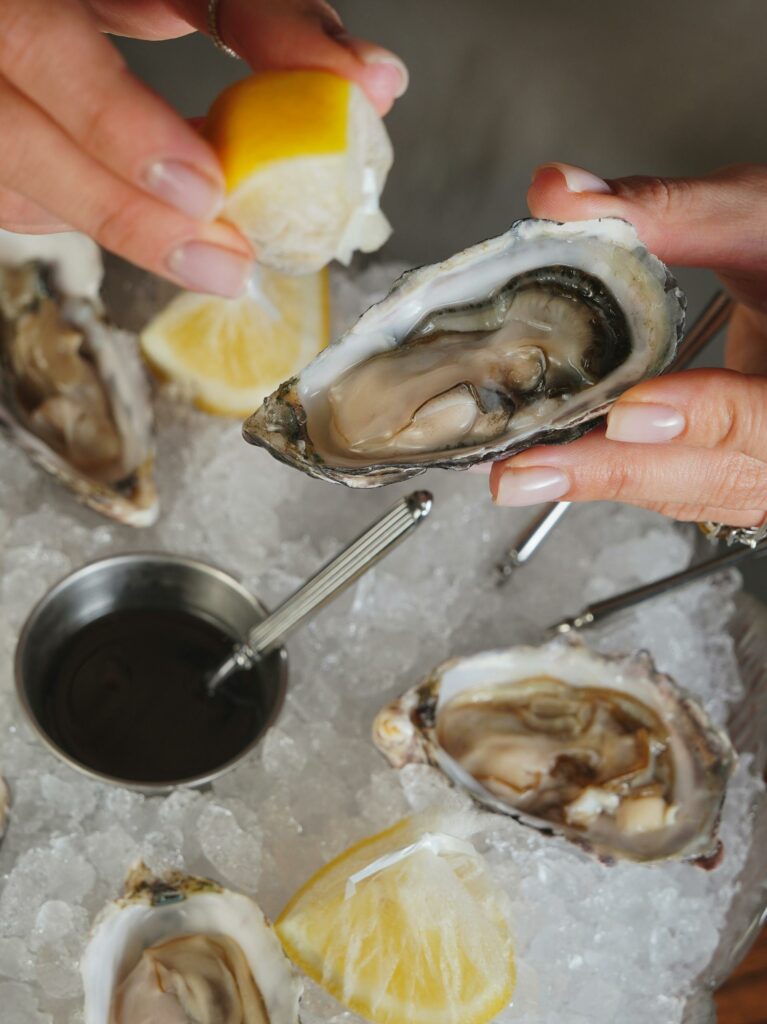 Auster - Zitronentest