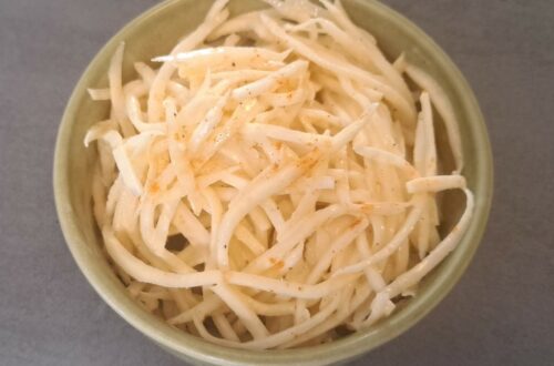 Céleri-rave rémoulade – Französischer Selleriesalat-rezept